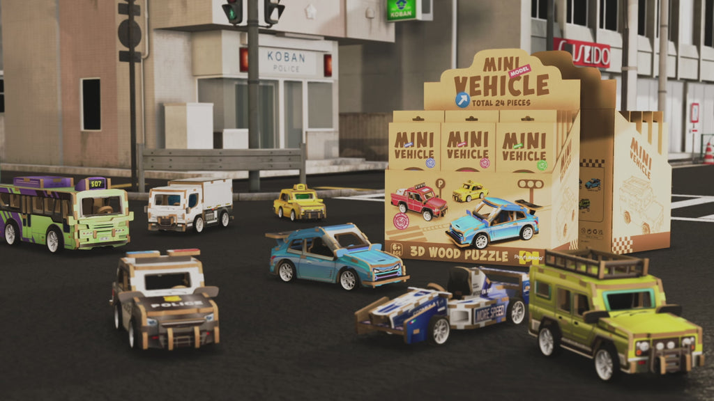 Mini Vehicle Display (24 pcs)